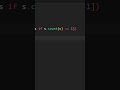 Find Unique Characters in a String in Python  #coding #python #programming