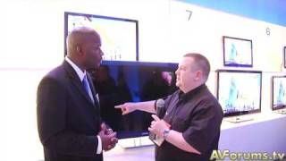 CES 2009: Samsung Blu-ray and TV technology