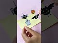 วิธีทำสติ๊กเกอร์ฮาโลวีน🎃🦇👻🕷️ diy howto shorts