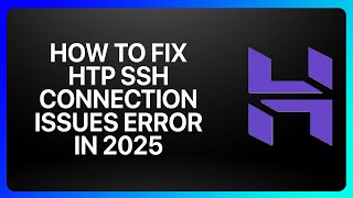 How To Fix Hostinger FTP SSH Connection Issues Error in ! Tutorial