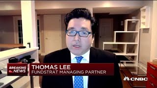 The market is starting to look past bad news: Fundstrat's Tom Lee