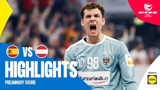 Last-minute drama! | Spain vs. Austria | Highlights | Men's EHF EURO 2024