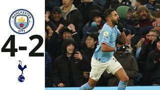 Manchester City vs Tottenham 4-2 Highlights