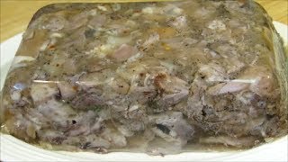 How To Make A Souse Loaf - Head Cheese