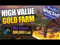 INSANE GOLD! 800k Gold Farm Midnight WoW