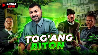 GTA SAN ANDREAS (DEFINITIVE EDITION) / TOG'ANG BITON / JONLI EFIR