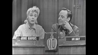 What's My Line? - June Havoc; Steve Allen's first reference to a bread box! (Jan 18, 1953)