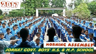 Morning Assembly, Jorhat Govt. Boys' H.S. & M.P. School