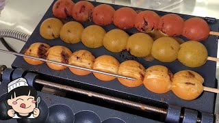 먹기 편하고 맛도 좋은 신개념 와플 꼬치 / Waffle Skewers, Korean street food