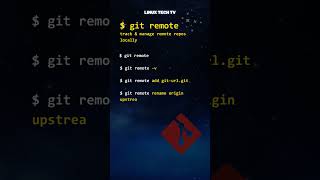 23. Master Git | git remote command | learn Git @LinuxTechTV pro Git