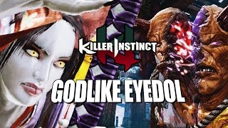 THIS GODLIKE EYEDOL!  Shin Hisako - Online Ranked: Killer Instinct 2017