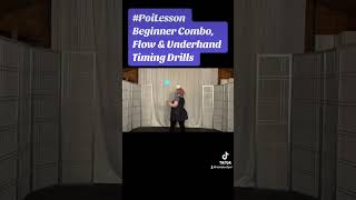 Pt4 Poi Beginner Combo, Flow \u0026 Underhand Timing Drills #Poi #PoiLesson #PoiTutorial #PoiDance