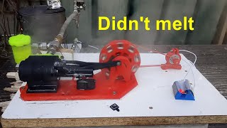 3D printed steam engine final design (best engine yet)