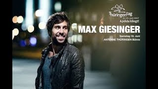 Макс Гизингер -  Max Giesinger. 16 Thüringentag in Apolda.