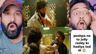 Pushpa Movie | Pushpa Vs Jolly Reddy Mass Fight Scene | Pakistani Reaction |