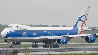 CargoLogicAir Boeing 747-8F (B748) landing in Montreal (YMX/CYMX)