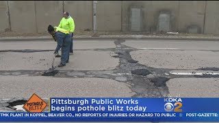 Pothole Blitz Underway In Southwestern Pa.