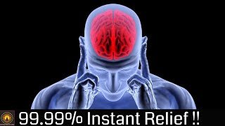 Instant Migraine Headache Relief Pure Binaural Beats | Stress Relief | VASTU Binaural Beats #11