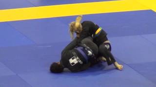 2013 Euro Women's Blue Belt Open Weight Finals - Submission #1223