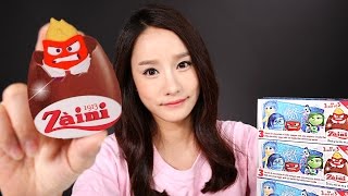 Carrie의 인사이드아웃 서프라이즈 에그 알까기 놀이 | CarrieAndToys