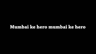 Mumbai Ke Hero Lyrics from Zanjeer Full HD