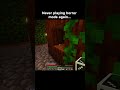 never playing minecraft horror mods again...