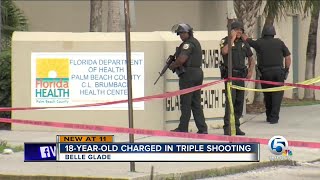 18-year-old charged in Belle Glade triple shooting
