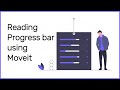 Reading Progress indicator using Moveit Library #css #Js
