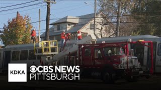 25 passengers evacuated from PRT Silver Line rail car due to fire