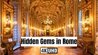 10 Hidden Gems in Rome Most Tourists Miss (No Crowds) [4K]