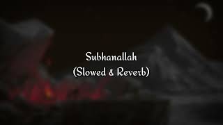 Subhanallah (slowed & Reverb) | Lofi song | lofi diary
