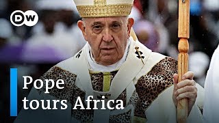 Pope Francis begins Africa tour with mass in Mozambique | DW News