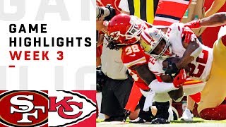 49ers vs. Chiefs Week 3 Highlights | NFL 2018