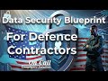 DFARS, NIST SP 800-171 and CMMC - Your Data Security Blueprint For Defense Contractors