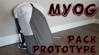 MYOG 35L Ultralight Pack Prototype - Chilly Bin Hikes