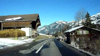 Switzerland 112 (Camera on board): Saanen (BE)-Zweisimmen by Schönried, Saanenmöser