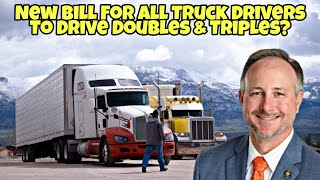 New Bill To Allow Truckers To Pull Doubles & Triples To Solve Trucker Shortage Overnight 🤯