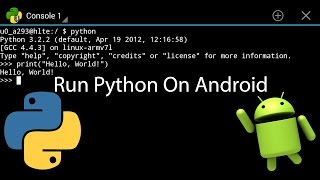 Run Python On Android