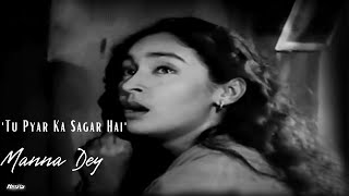 Tu Pyar Ka Sagar - Balraj Sahni, Nutan |  Seema -1955 Movie Song | Manna Dey