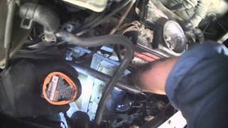 VW T4: 2.4L Diesel fuel filter replacement