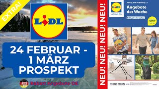 LİDL EXTRA Neuer Werbung Wochenprospekt - Rabatt Angebote DE | 24 Februar - 1 März 2025 Prospekt