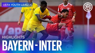 BAYERN MONACO 2-0 INTER | U19 HIGHLIGHTS | UEFA YOUTH LEAGUE 22/23 ⚽⚫🔵