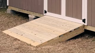 How to build a shed RAMP