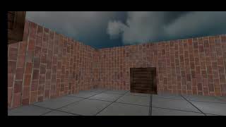 Processing 3D Game engine - Physics and SkyBox system demonstration