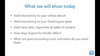 QX2018 Webinar #3: Creating ebooks (part 2 of 2)