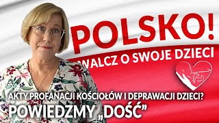 KURATOR NOWAK MOCNO: AKTY PROFANACJI KOŚCIOŁÓW I DEPRAWACJA DZIECI! MUSIMY POWIEDZIEĆ \