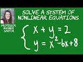 Solve a System of Non-Linear Equations