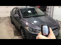 Hyundai Elantra Push Start with 3X Lock Remote Starter