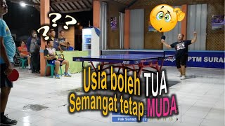 Usia boleh tua, tapi semangat olahraganya tetap muda!