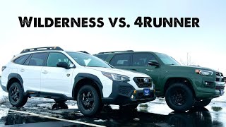 2024 Subaru Outback Wilderness vs. Toyota 4Runner Comparison